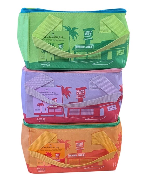 Trader Joe'S Handbags - Trader Joe's Mini Insulated Cooler Bag Set Of 3
